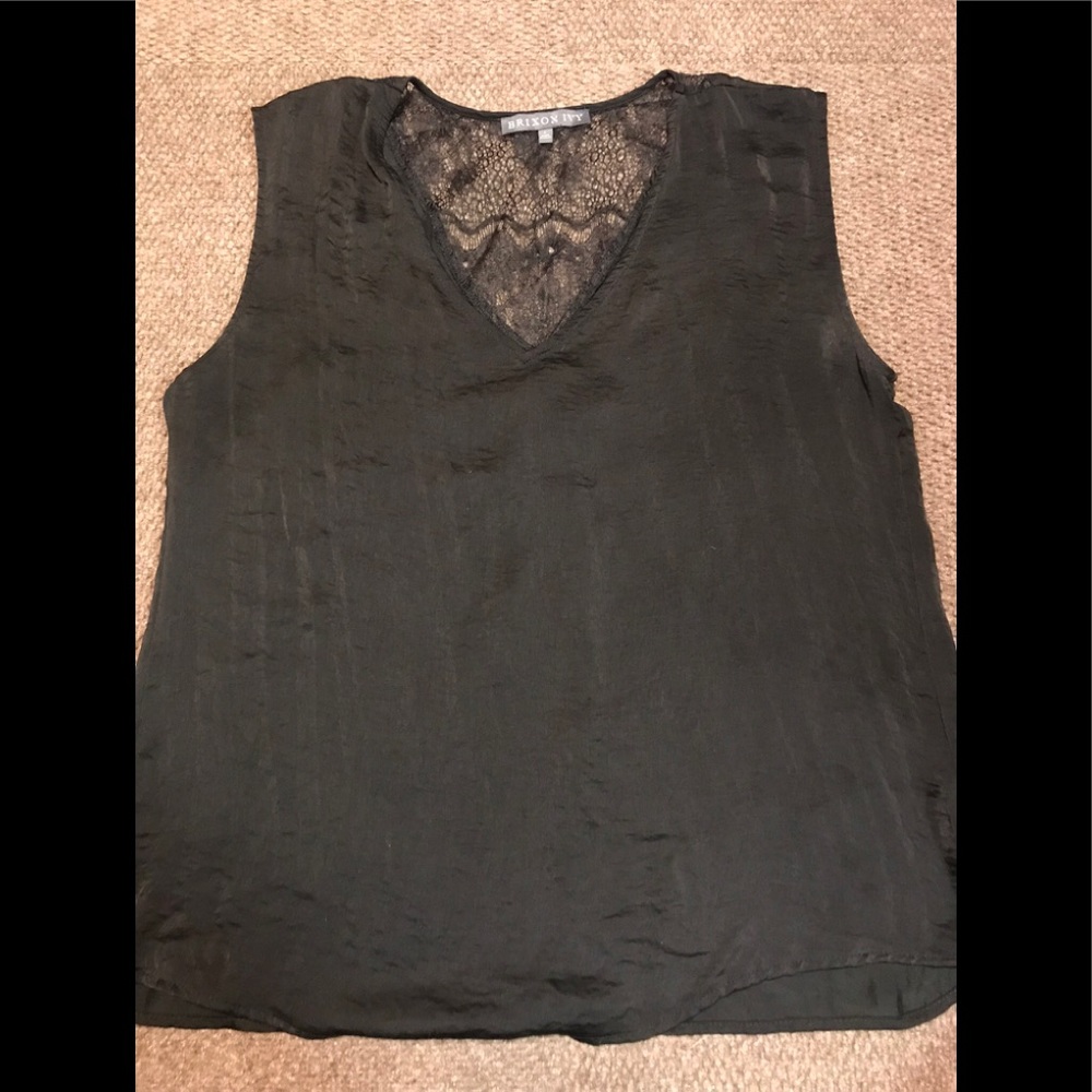 Black tank with Lace back
